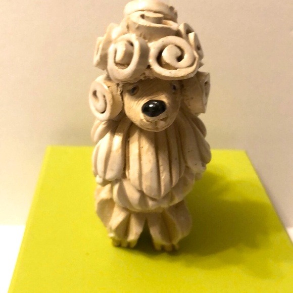Artesania Rinconada Other - NEW - Artesania Rinconada Rare/Vintage Carved French Poodle Figurine -